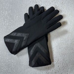ISOTONER Women's Shortie Chevron Unlined Winter Glove Small/Medium